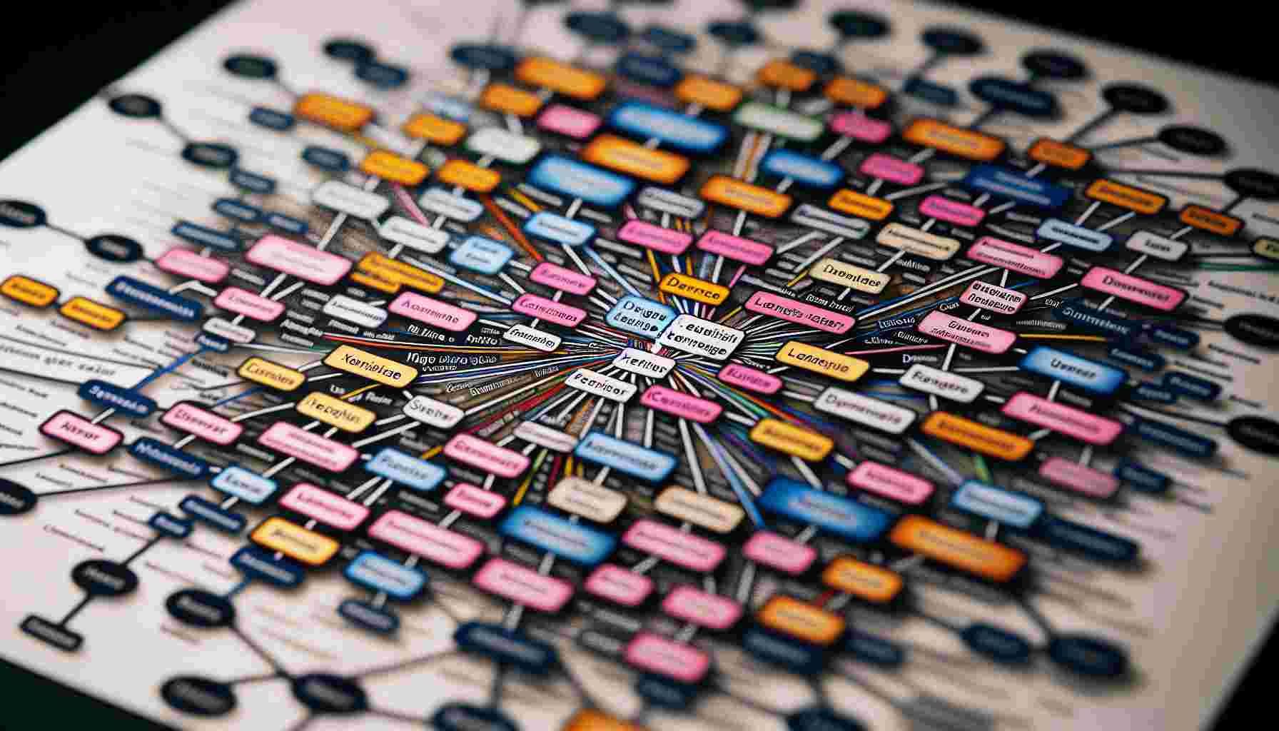 Kỹ thuật mind mapping giúp nhớ từ vựng tiếng Đức