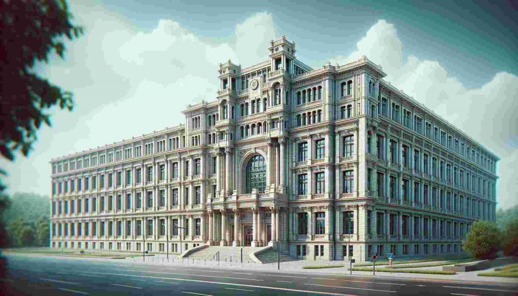 Tòa nhà chính của Đại Học Kỹ Thuật München, nổi bật với chất lượng giảng dạy