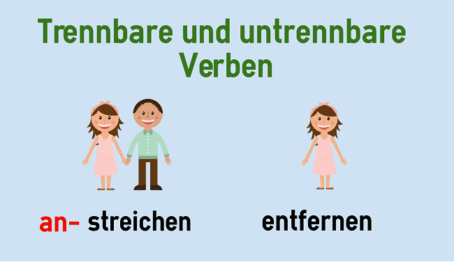 Cách sử dụng động từ tách Trennbare Verben trong tiếng Đức